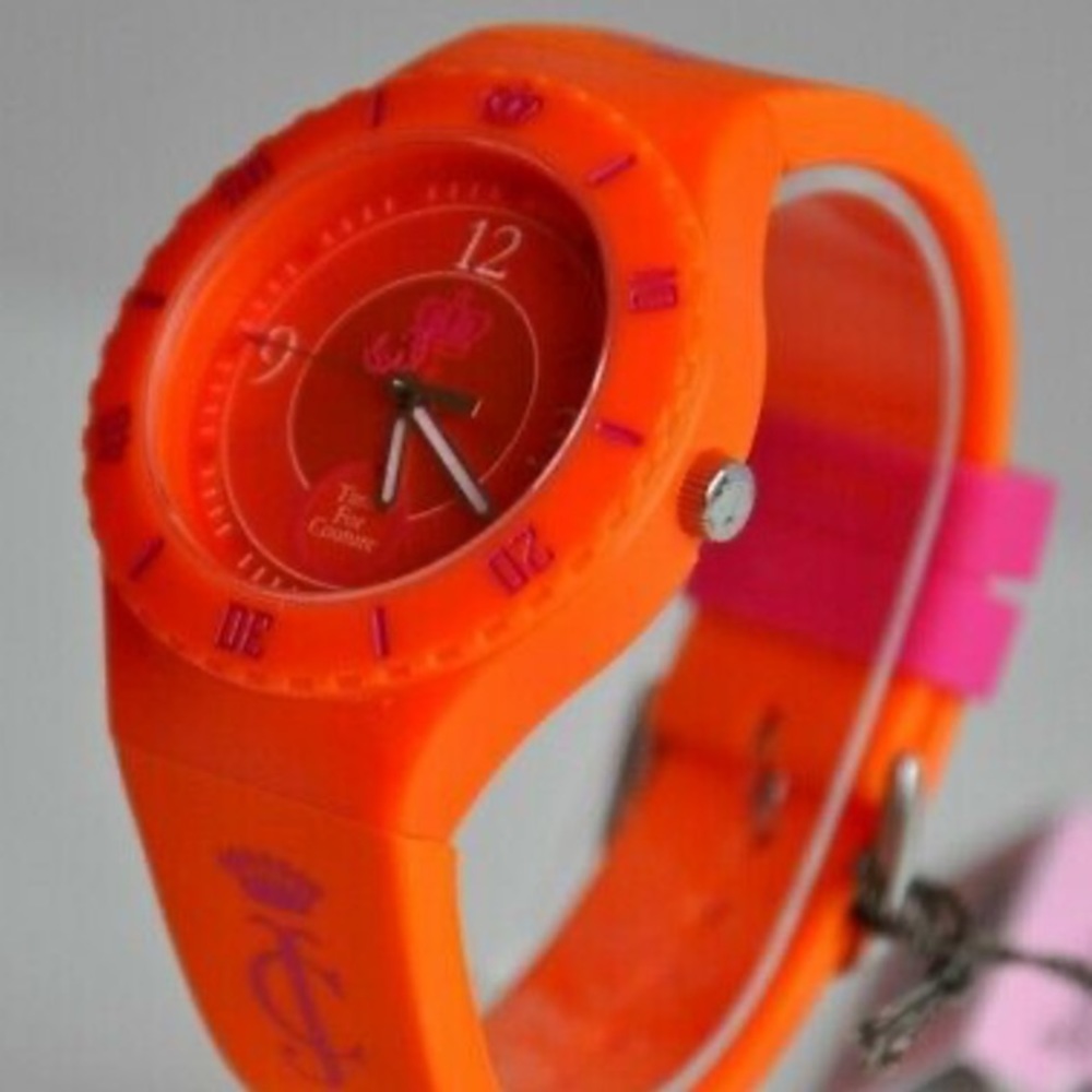 Juicy Couture orange watch